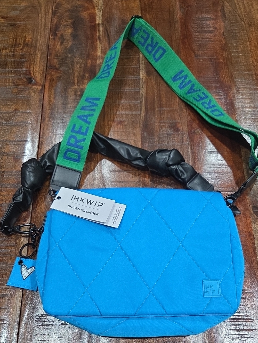 NWT Shoulder Crossbody Quilted Boutique Messenger Bag